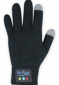 Firebox Bluetooth Gloves (Ladies Black)