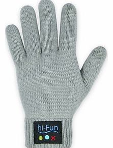 Firebox Bluetooth Gloves (Mens Grey)