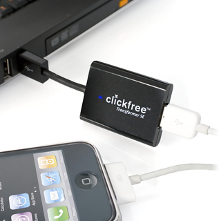 Clickfree Transformer for iPod/iPhone