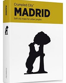 Firebox Crumpled City Maps (Madrid)