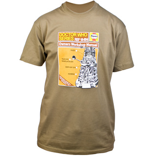 Firebox Dalek Haynes Manual T-Shirt (Medium)