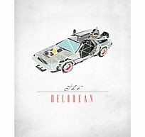 Firebox Delorian (Large Print Only)