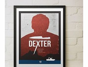 Dexter (Large in a Black Frame)
