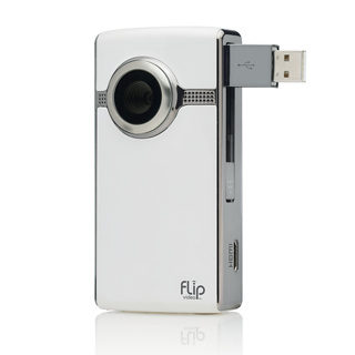 Flip HD Digital Cameras (Ultra HD - White)