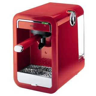 Firebox Guzzini Espresso Coffee Machine (Red)