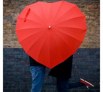 Firebox Heart Shaped Umbrella