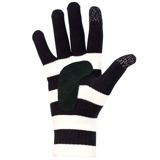Firebox Isotoner SmarTouch Gloves (Ladies Stripes)