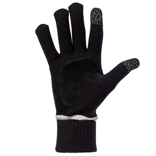 Isotoner SmarTouch Gloves (Mens Black M/L)