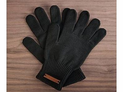 Firebox Mujjo Premium Touchscreen Gloves (Black - Womens)