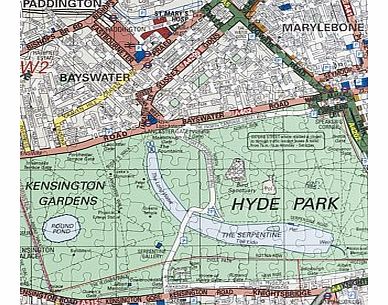 Postcode Puzzles (London Streetmap 255 pieces)