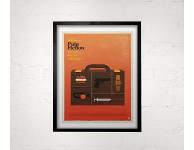Firebox Pulp Fiction (Large in a Black Frame)