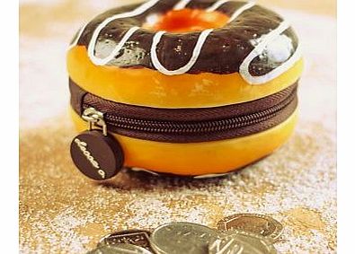 Firebox Scented Doughnut Coin Purses (Chocolate)