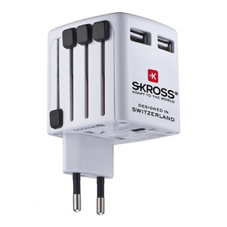 Firebox Skross World Twin USB Charger