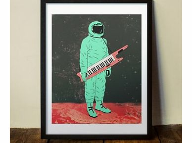 Firebox Space Jam (Large in a Black Frame)
