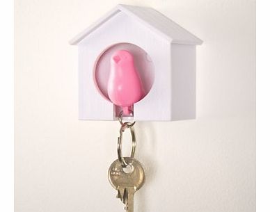 Sparrow Keychain (Pink)