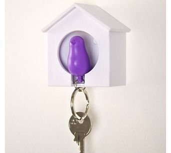 Sparrow Keychain (Purple)