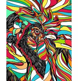 Firebox Tropical Cock (Large Print Only)