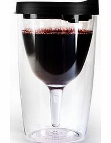 Vino2Go Portable Wine Glass (Business Black)