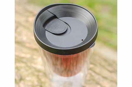 Firebox Vino2Go XL - Portable Wine Glass (Business Black)