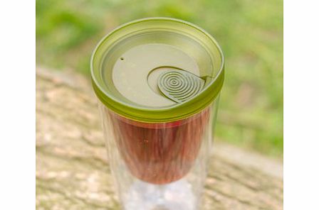 Firebox Vino2Go XL - Portable Wine Glass (Verde Green)