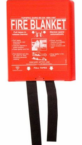 Firemart 1.2 metre x 1.2 metre Fire Blankets (5x Pack)