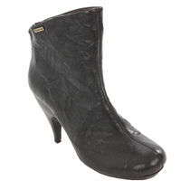 Firetrap Black Leather Ankle Boot