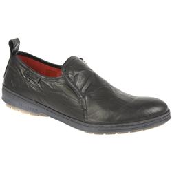 Firetrap Male Doven Leather Upper Leather Lining in Black