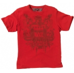 Mens Shield T-Shirt Red