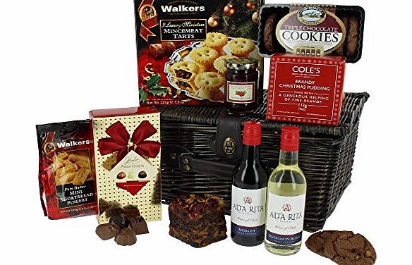 First 4 Hampers Festive Hamper with Wine