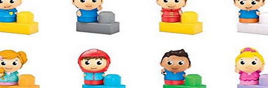 First Builders Mega Bloks - Block Buddies - 8 Characters