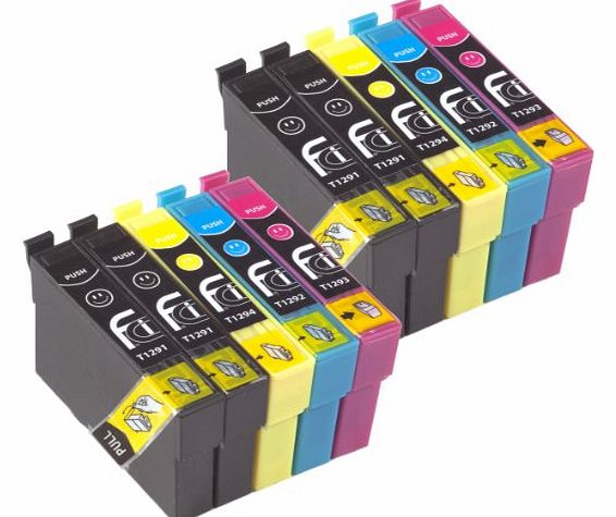 First Call Inks 10 Epson Compatible Printer Ink for Epson Stylus SX230, SX235W, SX420W, SX425W, SX435W, SX440, SX445W, SX525WD, SX535WD, SX620FW and Epson Stylus Office B42WD, BX305F, BX305FW, BX305FW Plus, BX320FW, 