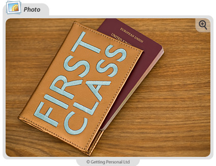 First Class Passport Cover