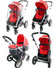 City Elite Red inc Pack 71 Carrycot