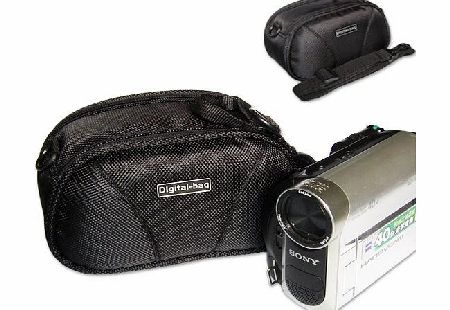 first2savvv  black quality camcorder case for Panasonic HX-DC3 HC-V210 HC-V130EB-K HC-V250EB HC-V550CT HC-V750EB-K HC-W850EB-K amp; Sony HDR-GW77E HDR-GW77VE DCR-SX22E HDR-PJ810E HDR-PJ530E HDR-PJ330E