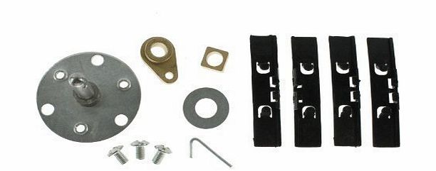 First4spares Drum Bearings Shaft Repair Kit for Indesit Tumble Dryers (12 Piece)