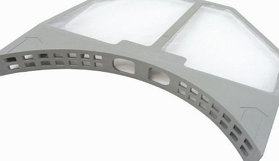 First4spares  ISA60VUK/TVF770K/TVM572G/TVF760A/TVF770P/TVM572P/TVF760G/TVF760K/TVM560P/TVF760P/TVF770G/TVF770A Fluff and Lint Filter for Hotpoint Tumble Dryers