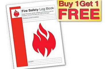 Firstaid.co.uk Buy 1 Get 1 FREE!! Fire Safety Log Book