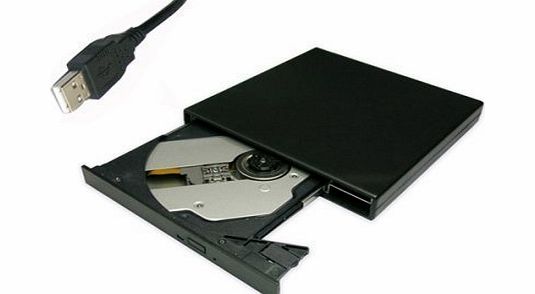 Firstcom DVD Combo Drive & CD writer Slimline USB external for Laptops, Notebooks, Netbooks and Desktop i