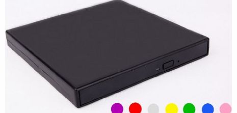Slimline USB 2.0 external DVD-ROM CD-RW Combo Drive for Laptops, Notebooks, Netbooks and Ultrabooks