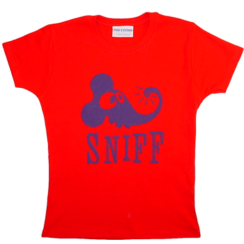 Fish and Friend Sniff Tee