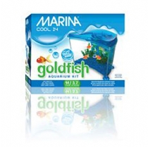 Fish Marina Cool Goldfish Aquarium Starter Kit Pink