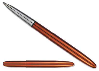fisher Lacquered Bullet Space Pen - Orange Slush