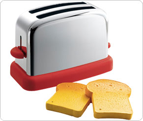 Fisher Price Chrome Toaster