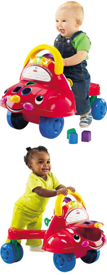 Fisher Price Laugh & Learn Walk n Drive Learning Car