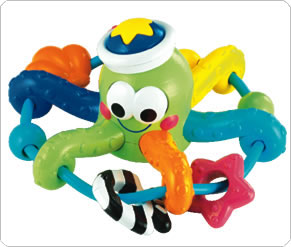Fisher Price Light and Sound Octopus Rattle