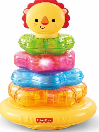 Fisher Price Light-Up Lion Stacker