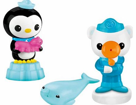 Fisher-Price Octonauts Barnacles, Peso and Narwal Squirter Pack