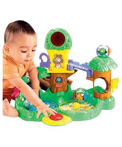 Fisher-Price Roll Around Jungle Friends Treehouse