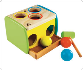 Fisher Price Wooden Hammer And Ball
