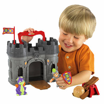 Fisher-Price World of Little People Play N Go Castle